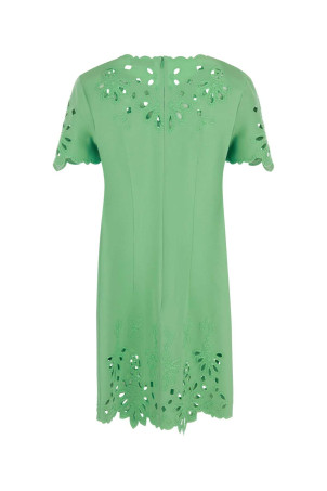 Green viscose blend dress ERMANNO SCERVINO (D442Q325ILM)