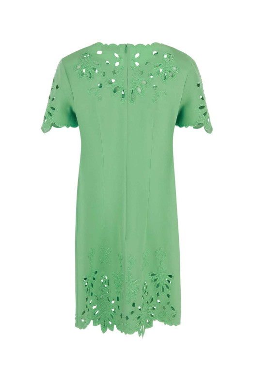 Green viscose blend dress ERMANNO SCERVINO (D442Q325ILM)