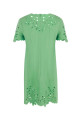 Green viscose blend dress ERMANNO SCERVINO (D442Q325ILM)