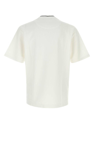 White piquet t-shirt Multicolor DOLCE & GABBANA (G8ST3ZHU7UT)