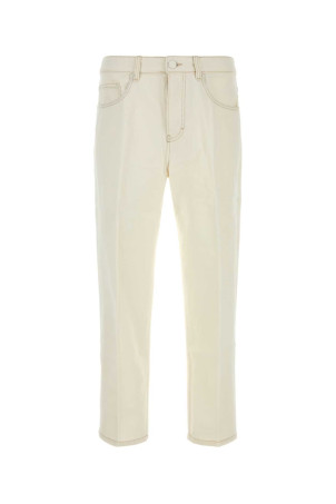 White denim jeans AMI (HTR921DE0134)