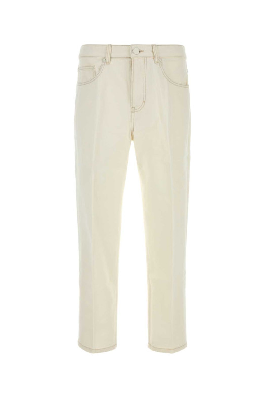 White denim jeans AMI (HTR921DE0134)