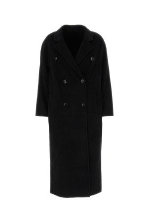 Black wool blend Irvin coat Black LOULOU DE SAISON (IRVIN)