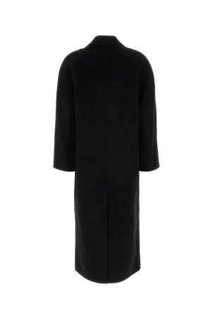 Black wool blend Irvin coat Black LOULOU DE SAISON (IRVIN)