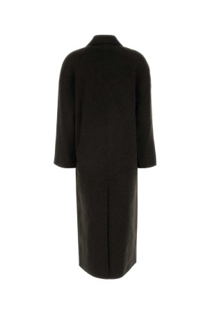 Dark brown wool blend Irvin coat LOULOU DE SAISON (IRVIN)