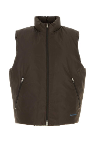 DOWN VEST 04 W LOGO Brown JIL SANDER (J22AF0125J70207)