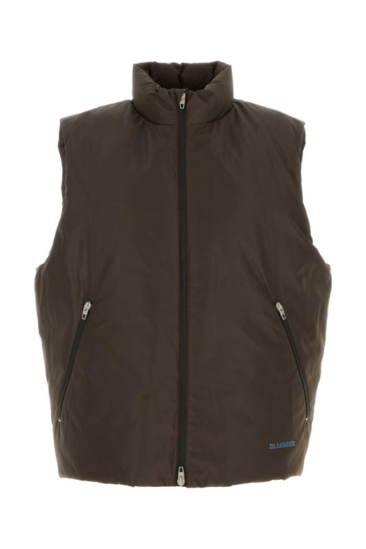 DOWN VEST 04 W LOGO Brown JIL SANDER (J22AF0125J70207)