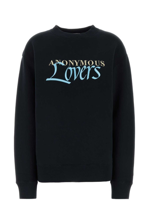 Black cotton sweatshirt JW ANDERSON (JW0276PG1905)