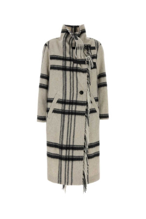 Embroidered wool blend Gihan coat ISABEL MARANT ETOILE (MA0555FAD3D01E)