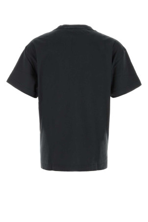 Slate cotton t-shirt Black PALM ANGELS (PAMAA001JR006)