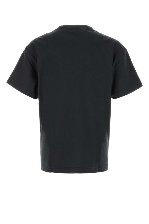 Slate cotton t-shirt Black PALM ANGELS (PAMAA001JR006)
