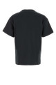 Slate cotton t-shirt Black PALM ANGELS (PAMAA001JR006)
