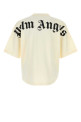 Cream cotton oversize t-shirt PALM ANGELS (PAMAA005JR002)