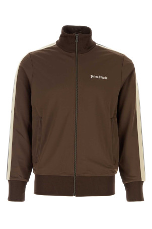 Brown tech fabric sweatshirt PALM ANGELS (PAMBD001FB001)