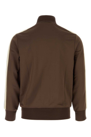 Brown tech fabric sweatshirt PALM ANGELS (PAMBD001FB001)