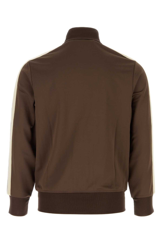 Brown tech fabric sweatshirt PALM ANGELS (PAMBD001FB001)