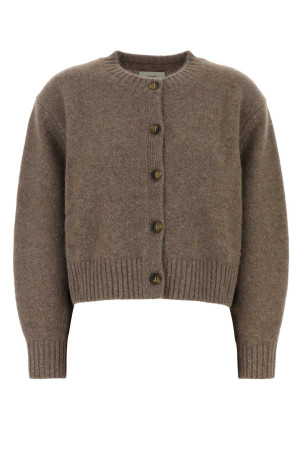 Mud wool blend Remus cardigan LOULOU DE SAISON (REMUS)