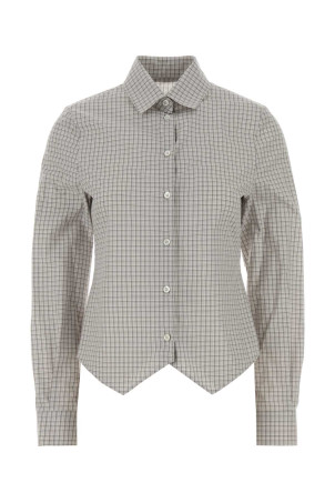 Embroidered cotton shirt MAISON MARGIELA (S29DT0020M36157)