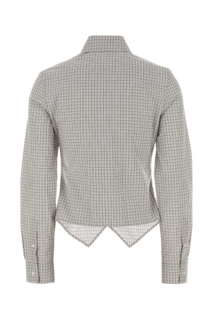 Embroidered cotton shirt MAISON MARGIELA (S29DT0020M36157)