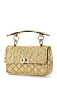 Gold leather Rockstuds handbag VALENTINO GARAVANI (ZW2B0123IEW)