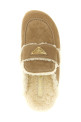 Suede sabots Beige
