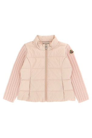 Кардиган на підкладці, рожевий MONCLER ENFANT L29519B00004M4281529