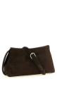 'T-Lock' clutch Brown