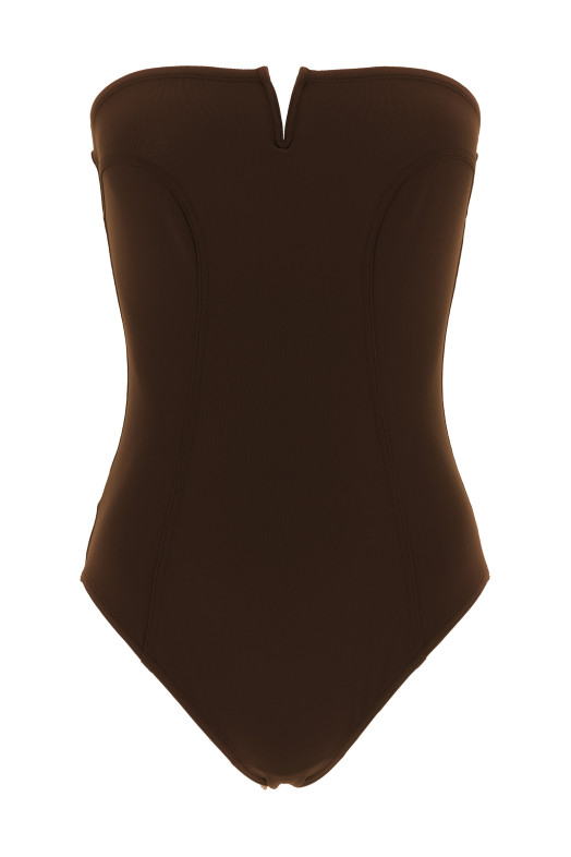 'Apparence' one-piece swimsuit Brown