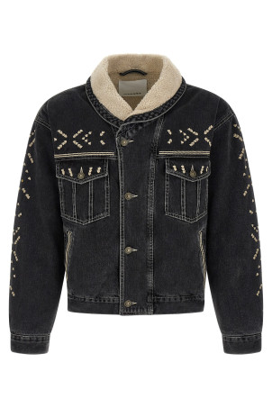'Jackson-GB' denim jacket   Black