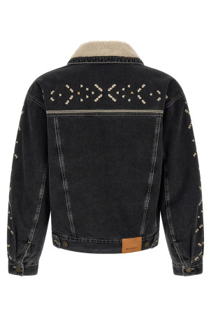'Jackson-GB' denim jacket   Black