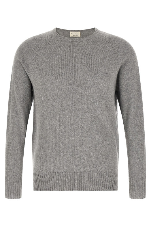 Giroccolo sweater with slits Gray
