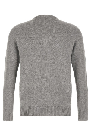 Giroccolo sweater with slits Gray