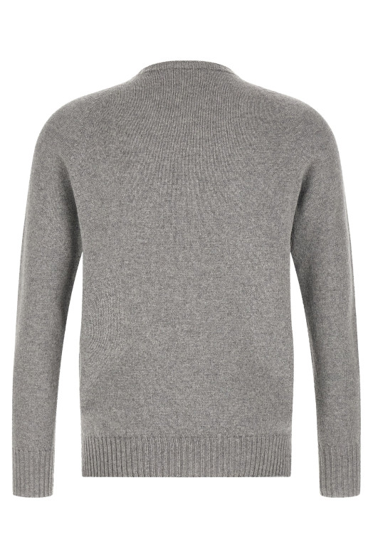 Giroccolo sweater with slits Gray
