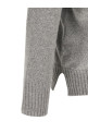 Giroccolo sweater with slits Gray