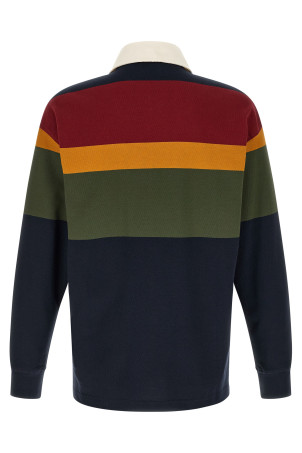 Color Block 'Brandon' polo shirt Blue
