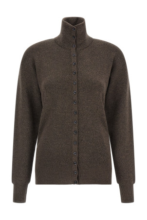 'Buttoned Top' cardigan Brown