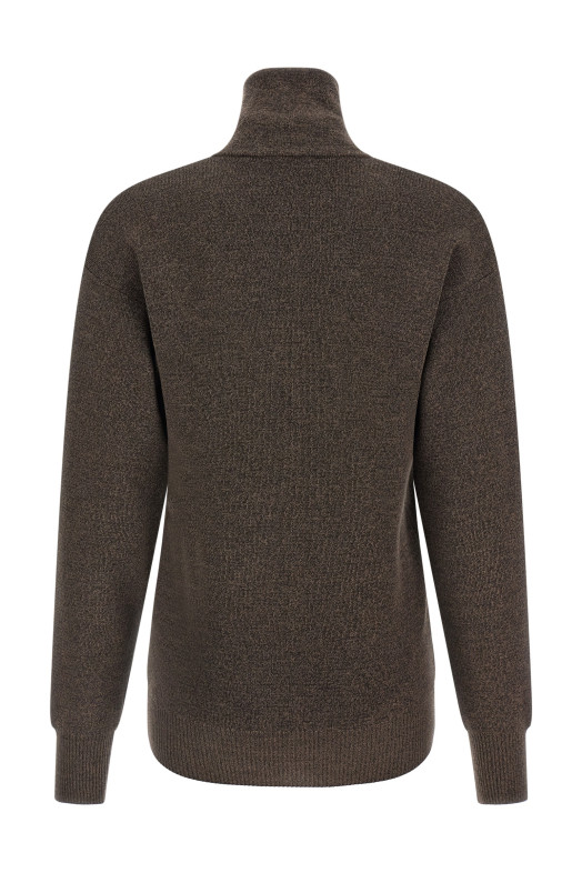'Buttoned Top' cardigan Brown