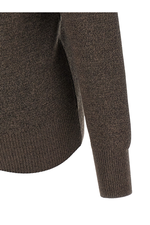 'Buttoned Top' cardigan Brown