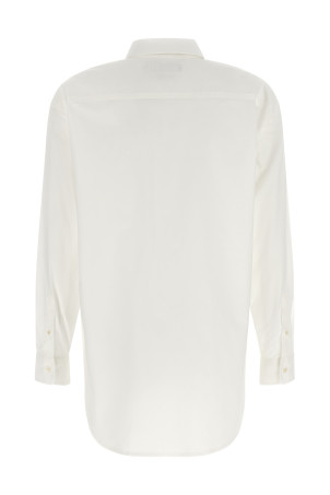Monogram embroidery shirt White