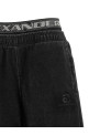 Джинсы с резинкой, чёрные ALEXANDER WANG UDC4264302011