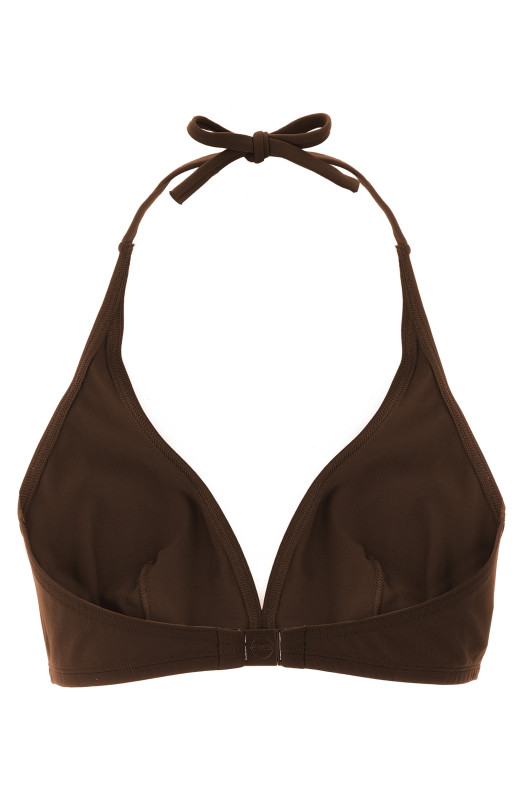 'Gang' bikini top Brown