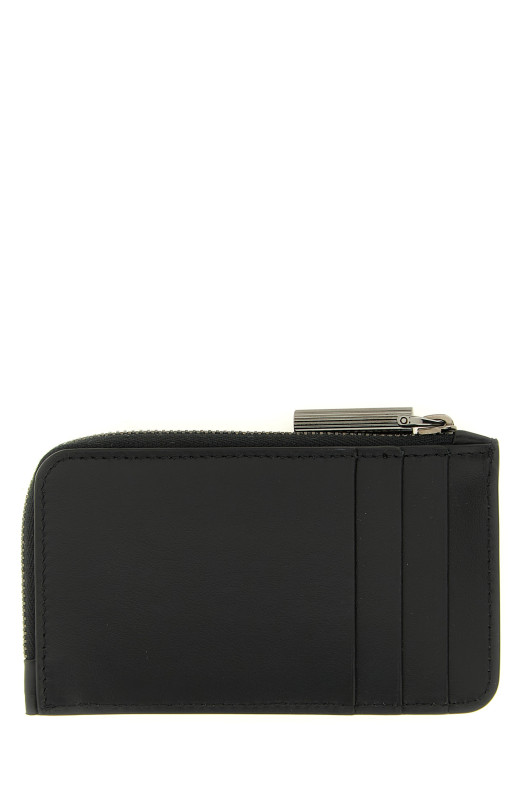 'Canopy' zip card holder Black