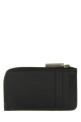 'Canopy' zip card holder Black