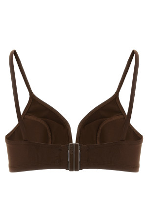 'Elancée' Bikini Top Brown