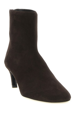 Ankle boots with zip  Brown