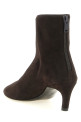 Ankle boots with zip  Brown