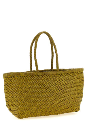 'Bamboo Triple Jump' large shoulder bag Green