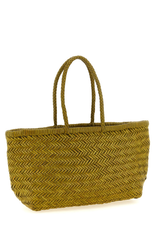 'Bamboo Triple Jump' large shoulder bag Green