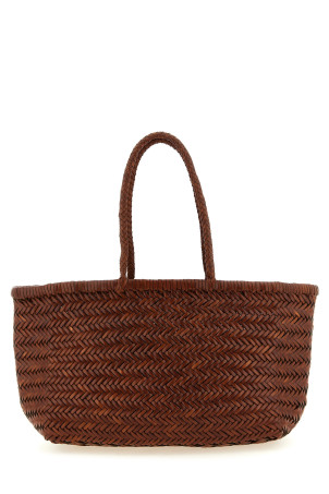 'Bamboo Triple Jump' large shoulder bag Brown