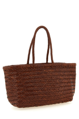'Bamboo Triple Jump' large shoulder bag Brown